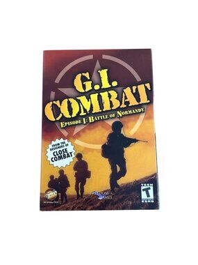 G.I. Combat Episode 1 Battle Of Normandy New WWII Real-Time Strategy PC Game